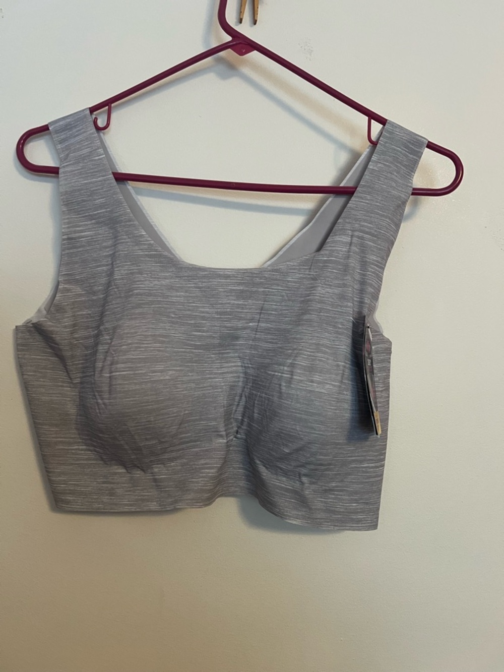 Bali White Stretch Seamless Tank Bra